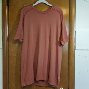 Lululemon mens's shirt in tangerine